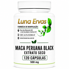 120 CAP 500 MACA PERUANA BLACK